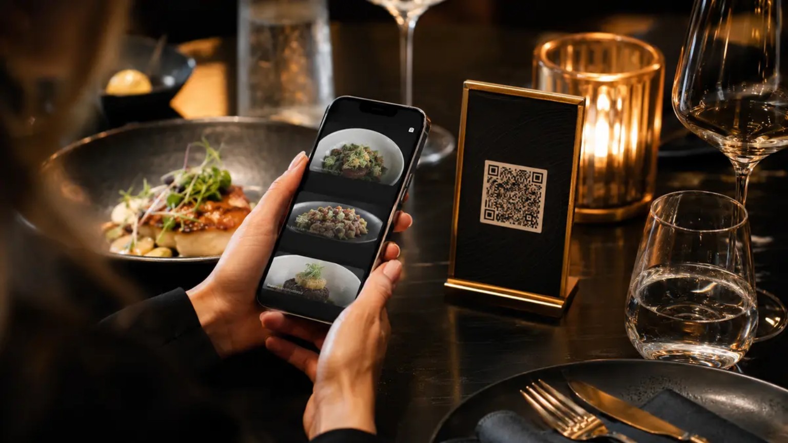Электронное QR-меню для ресторана